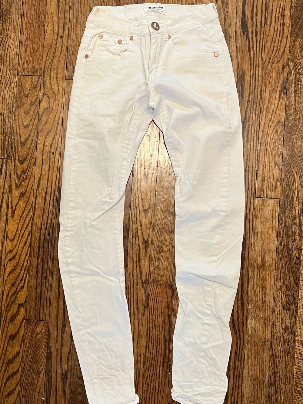 One Teaspoon Skinny Jeans in White